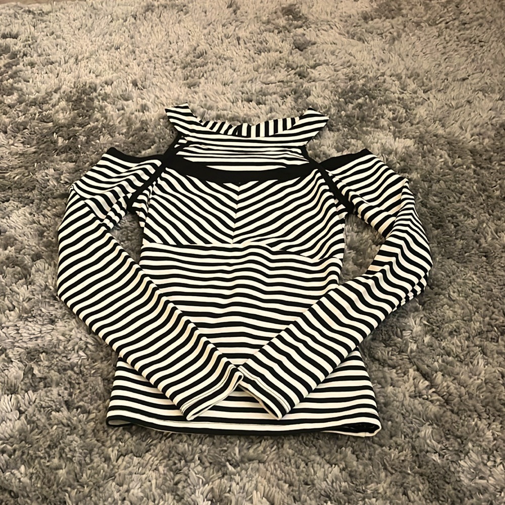 Bebe off the shoulder top